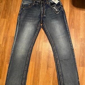 Dark Wash Denim Jeans